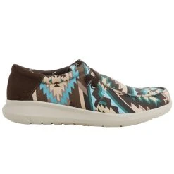 Ariat Men's Hilo Stretch Lace Blue Southwest Print Dark Denim Casual Shoe 9 Ariat Men's Hilo Stretch Lace Blue Southwest Print Dark Denim Casual Shoe -Ariat Sales Store 10046903 05