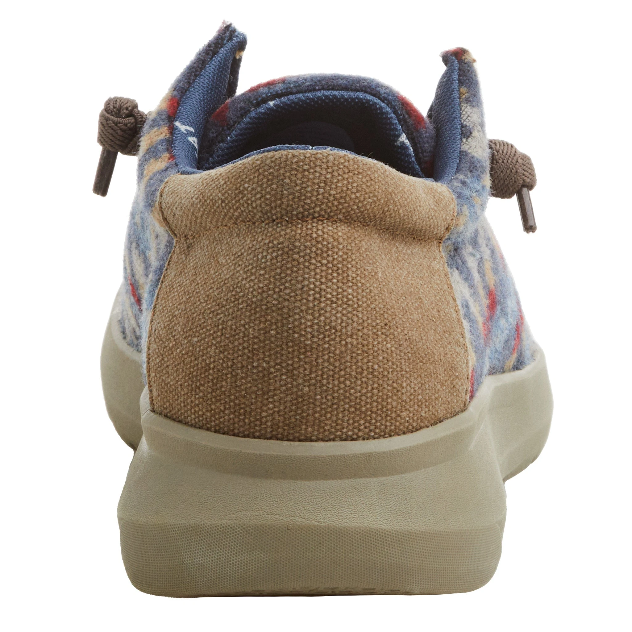 Ariat Men's Hilo Stretch Lace Blue Aztec Wooly Tan Casual Shoe 5 Ariat Men's Hilo Stretch Lace Blue Aztec Wooly Tan Casual Shoe - Image 5