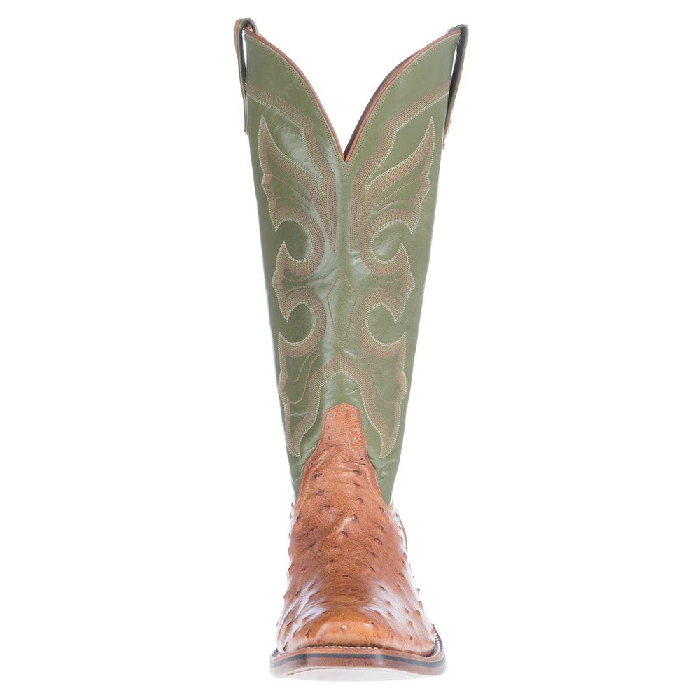 Rios Of Mercedes Men's NRS Ride Ready Rios Of Mercedes Brandy Mad Dog Full Quill Ostrich Boots 2 Rios Of Mercedes Men's NRS Ride Ready Rios Of Mercedes Brandy Mad Dog Full Quill Ostrich Boots - Image 2