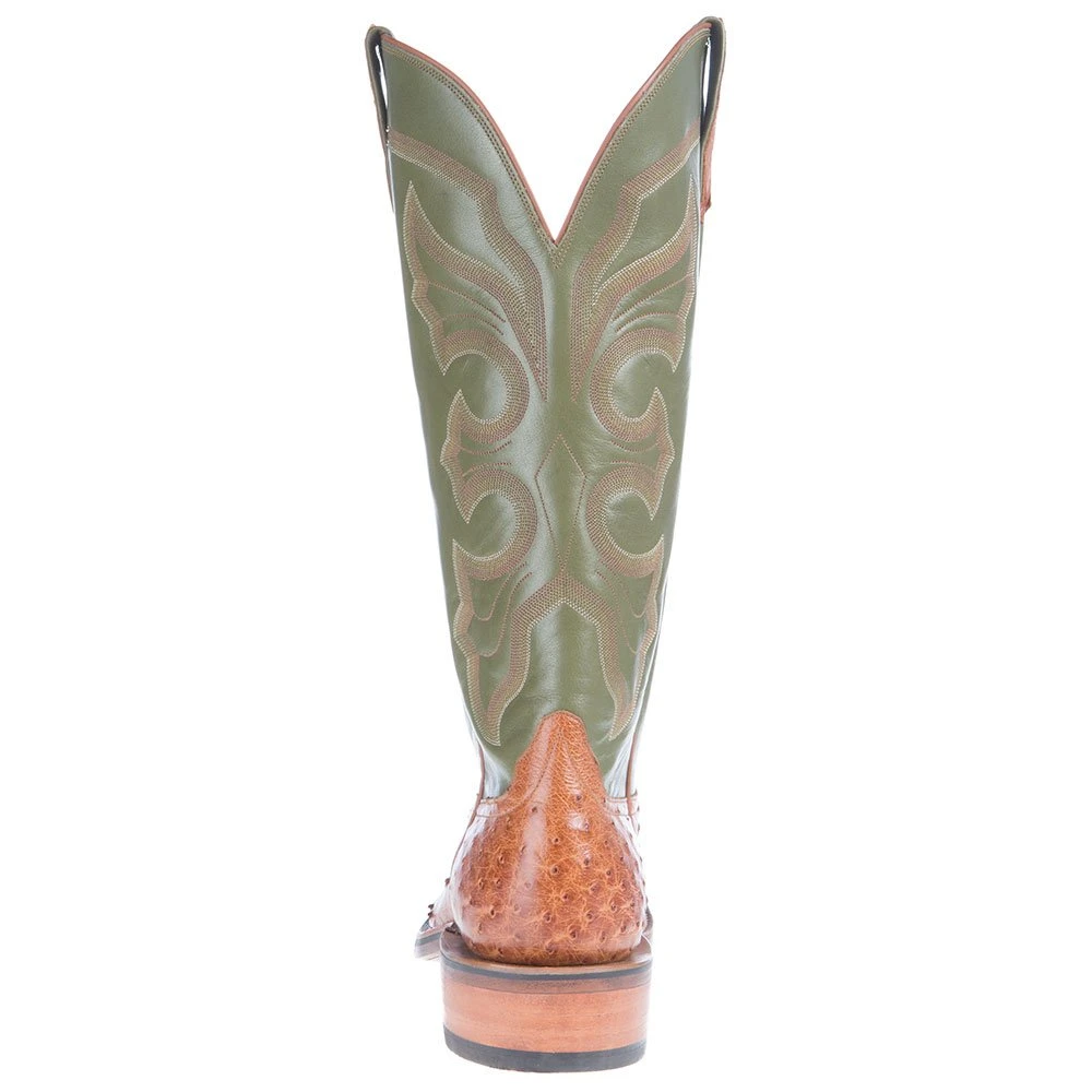 Rios Of Mercedes Men's NRS Ride Ready Rios Of Mercedes Brandy Mad Dog Full Quill Ostrich Boots 4 Rios Of Mercedes Men's NRS Ride Ready Rios Of Mercedes Brandy Mad Dog Full Quill Ostrich Boots - Image 4