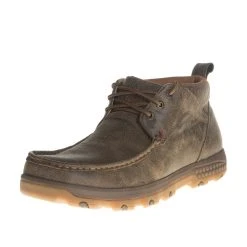 Twisted X Men's CellStretch Brown Bomber Casual Lace Up Shoe