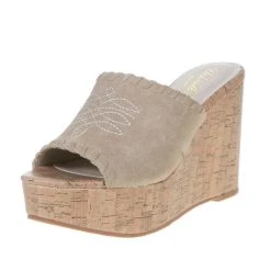 Ariat Women's Unbridled Tan Suede Wedge
