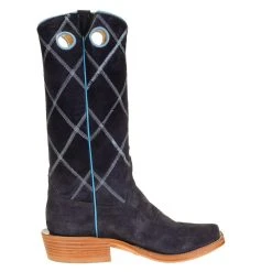 Men's Rios Of Mercedes Navy Mustang 15 Navy Mustang Roughout Cowboy Boot -Ariat Sales Store 103819 4