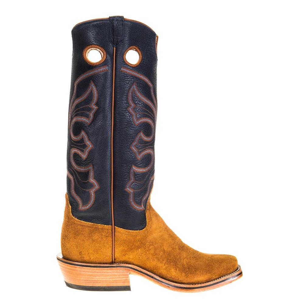 Rios Of Mercedes Men's Ride Ready Rust Crazy Horse Roughout 15in. Navy Bulldozer Top Boot 5 Rios Of Mercedes Men's Ride Ready Rust Crazy Horse Roughout 15in. Navy Bulldozer Top Boot - Image 5