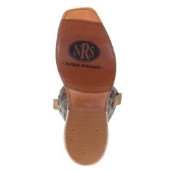 Rios Of Mercedes Men's Ride Ready Tan Crazy Horse Reverse Roughout 15in. Chocolate Remuda Top Cutter Toe Boot -Ariat Sales Store 105422 6