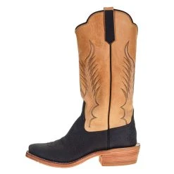 Rios Of Mercedes Men's Ride Ready Black Hungry Hippo 15in. Tan Wyoming Top Cutter Toe Boot 7 Rios Of Mercedes Men's Ride Ready Black Hungry Hippo 15in. Tan Wyoming Top Cutter Toe Boot -Ariat Sales Store 106140 2