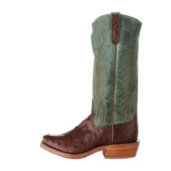 Rios Of Mercedes Men's Ride Ready Kango Tobac Full Quill Ostrich 15in. Jade Made Dog Top Boot 8 Rios Of Mercedes Men's Ride Ready Kango Tobac Full Quill Ostrich 15in. Jade Made Dog Top Boot -Ariat Sales Store 106510 3