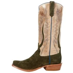 Rios Of Mercedes Men's Military Green Roughout 15in. Bone Mad Cat Top Boot 8 Rios Of Mercedes Men's Military Green Roughout 15in. Bone Mad Cat Top Boot -Ariat Sales Store 106512 3