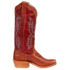 Rios Of Mercedes Men's Rios Of Mercedes Tan Bison 14in. Red Explosion Top Cutter Toe Boot 9 Rios Of Mercedes Men's Rios Of Mercedes Tan Bison 14in. Red Explosion Top Cutter Toe Boot -Ariat Sales Store 106793 5