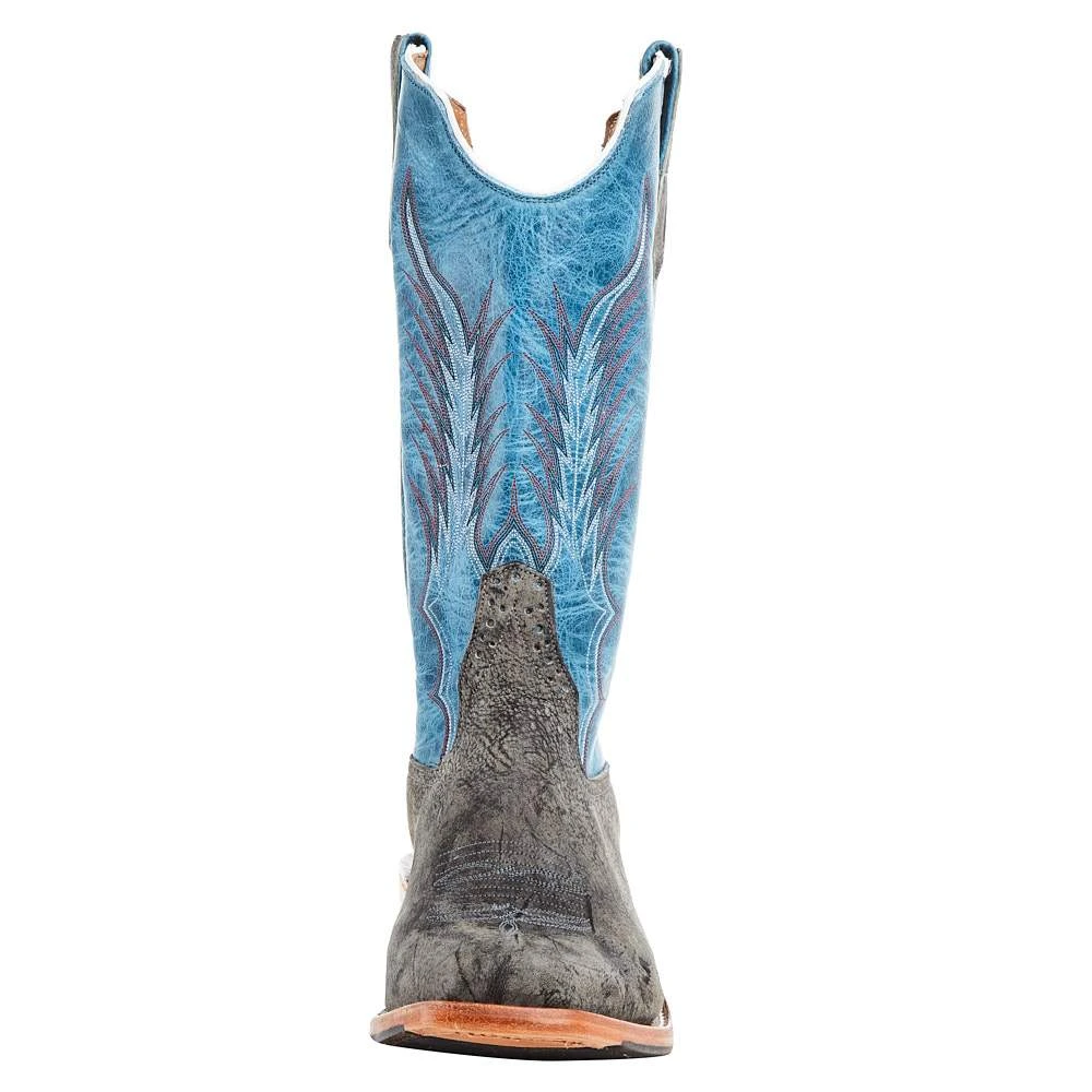 Rios Of Mercedes Men's Granite Safari Giraffe 13in Blue Lava Top Cutter Toe Cowboy Boot 3 Rios Of Mercedes Men's Granite Safari Giraffe 13in Blue Lava Top Cutter Toe Cowboy Boot - Image 3