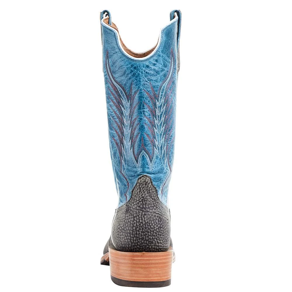Rios Of Mercedes Men's Granite Safari Giraffe 13in Blue Lava Top Cutter Toe Cowboy Boot 5 Rios Of Mercedes Men's Granite Safari Giraffe 13in Blue Lava Top Cutter Toe Cowboy Boot - Image 5