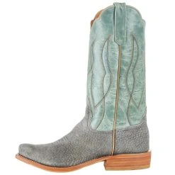 Rios Of Mercedes Men's Grey Carpincho 13in Sagamore Lava Top Cutter Toe Boot -Ariat Sales Store 107364 03