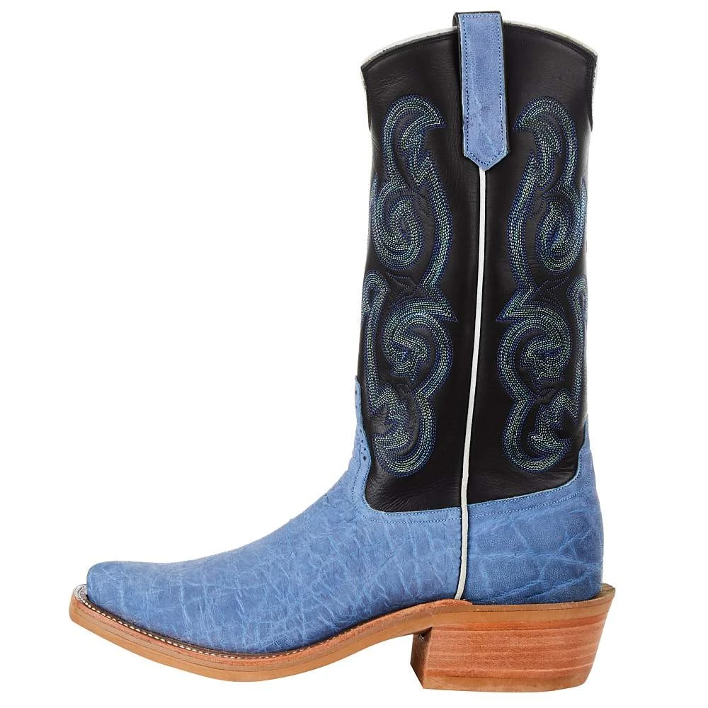 Rios Of Mercedes Men`s RR Blue Buffed Elephant 13` Black Top Cowboy Boot 4 Rios Of Mercedes Men`s RR Blue Buffed Elephant 13` Black Top Cowboy Boot - Image 4