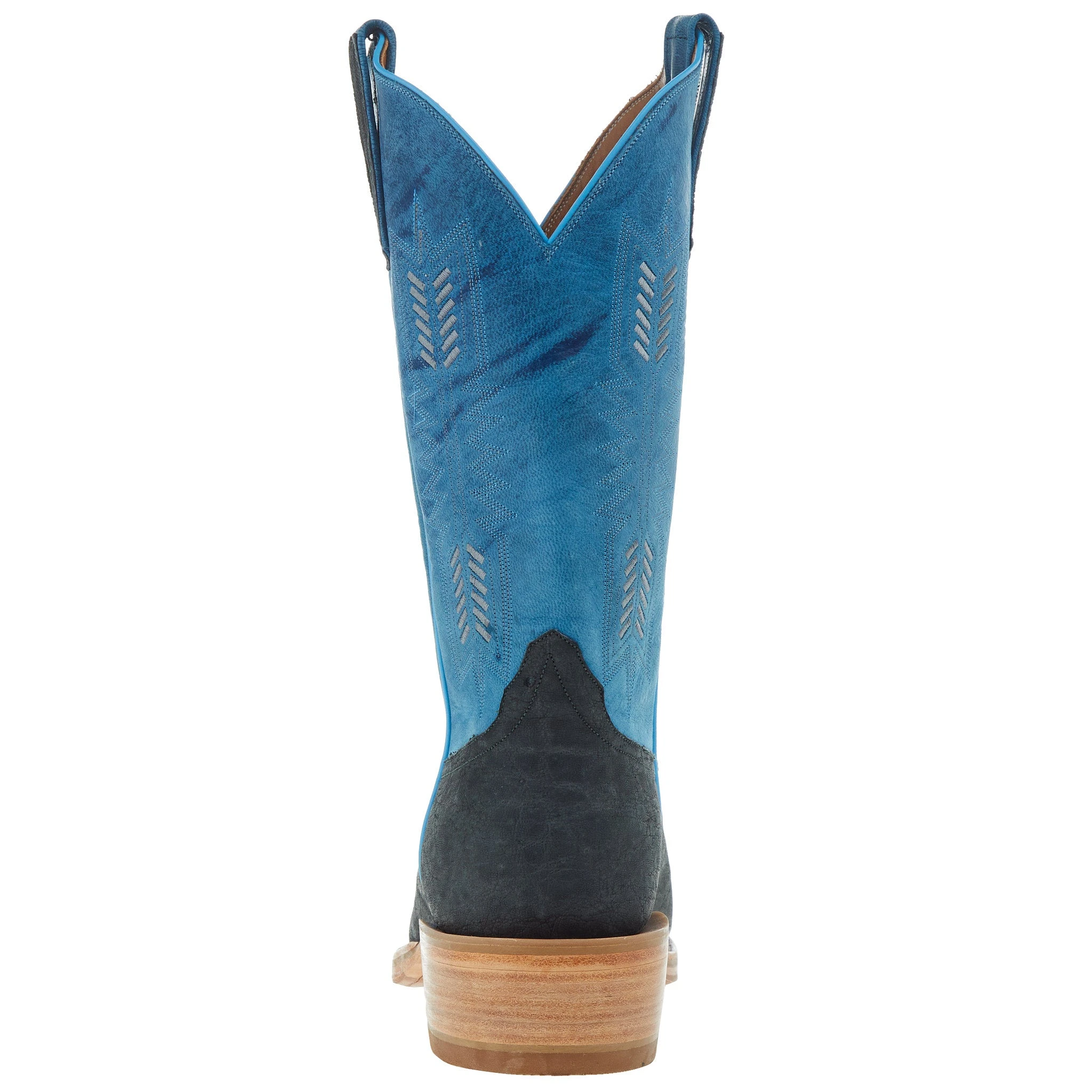 Rios Of Mercedes Men`s Grey Buffed Elephant 13in. Danube Mad Dog Top KS Toe Boot 4 Rios Of Mercedes Men`s Grey Buffed Elephant 13in. Danube Mad Dog Top KS Toe Boot - Image 4