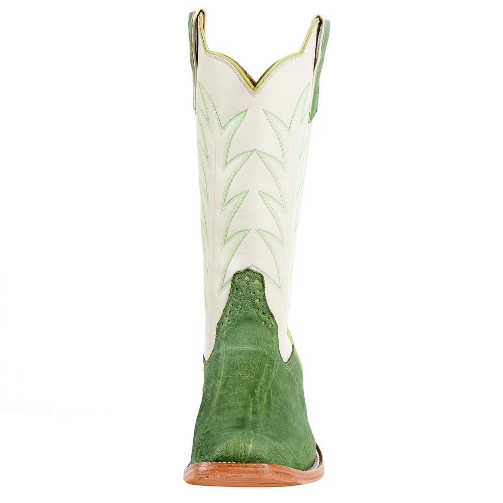 Rios Of Mercedes Men`s Olive Buffed Elephant 13` Bone Glove Top TK Toe Boot 3 Rios Of Mercedes Men`s Olive Buffed Elephant 13` Bone Glove Top TK Toe Boot - Image 3