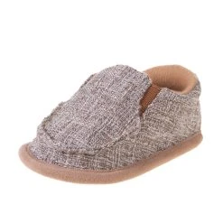 Mf Western Products Infant M+F Liam Grey Baby Buckers Shoe