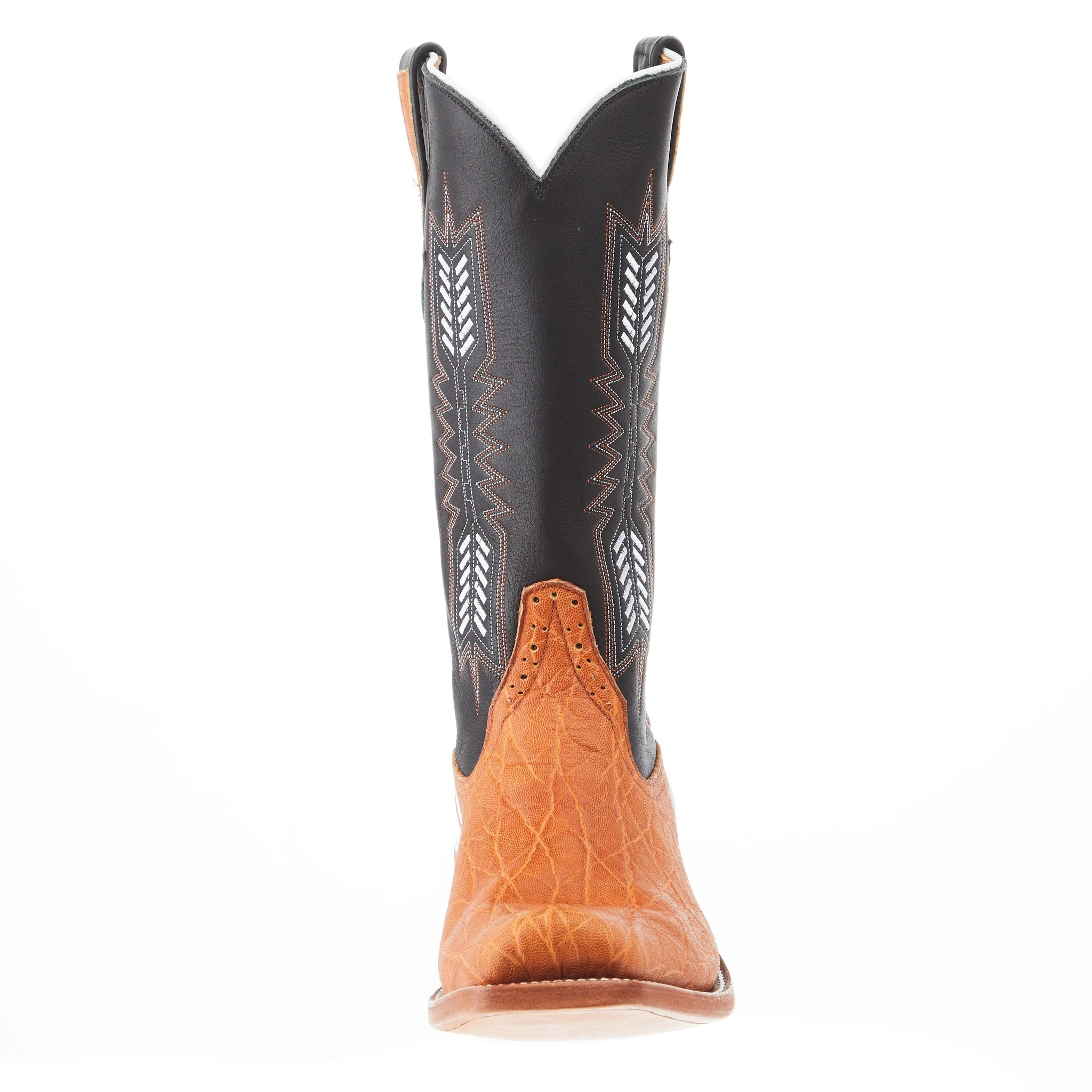 Rios Of Mercedes Men's Honey Elephant 13in Black Waxy Kansas Top TK Toe Boot 2 Rios Of Mercedes Men's Honey Elephant 13in Black Waxy Kansas Top TK Toe Boot - Image 2