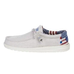 Heydude Men's Wally Off White Patriotic 7 Heydude Men's Wally Off White Patriotic -Ariat Sales Store 110060184 3