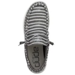 Heydude Men's Hey Dude Wally Gray Patriotic Casual Shoe 9 Heydude Men's Hey Dude Wally Gray Patriotic Casual Shoe -Ariat Sales Store 110063196 5