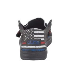 Heydude Men`s Hey Dude Black Wally Grim -Ariat Sales Store 110064710 4