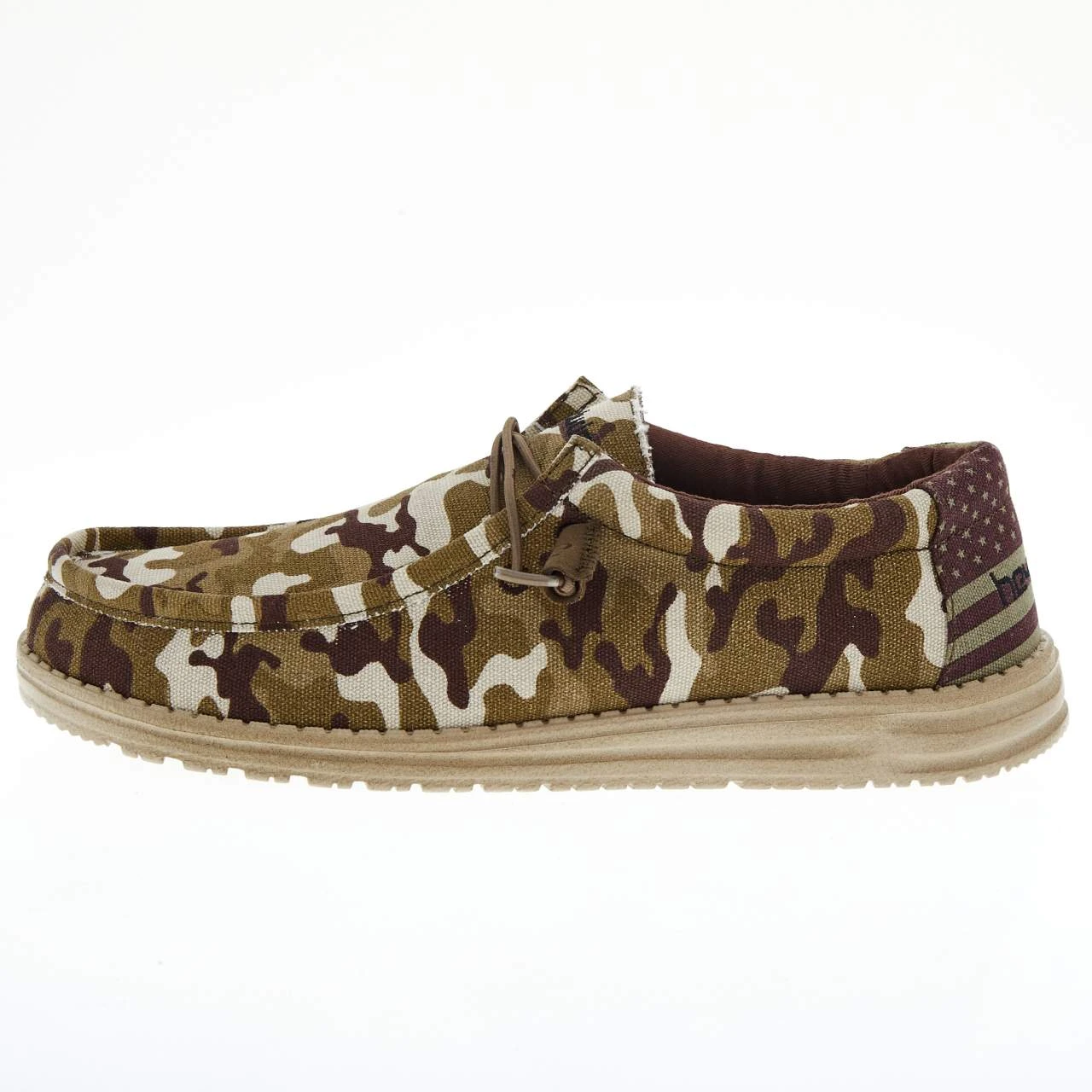 Heydude Mens Hey Dude Wally Camo Flag 3 Heydude Mens Hey Dude Wally Camo Flag - Image 3