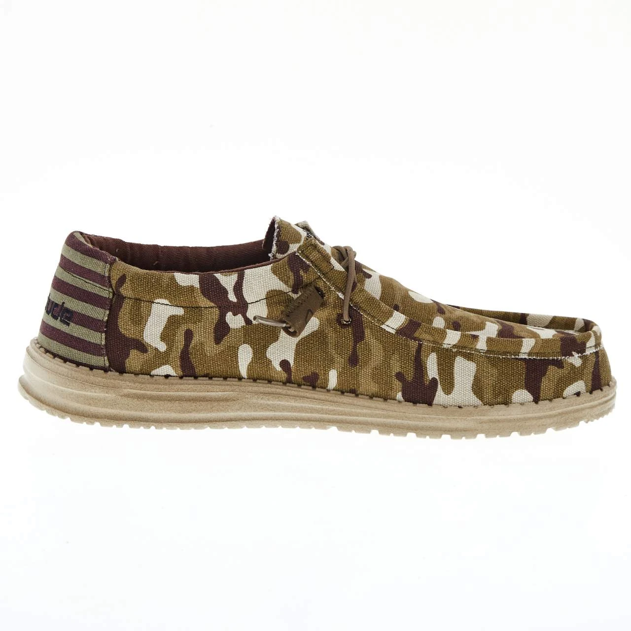 Heydude Mens Hey Dude Wally Camo Flag 5 Heydude Mens Hey Dude Wally Camo Flag - Image 5