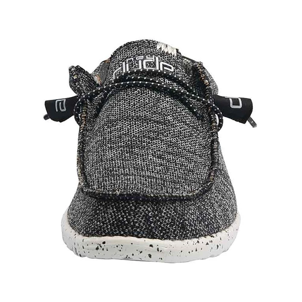 Heydude Men's Hey Dude Wally Sox Black And White Casual Shoe 2 Heydude Men's Hey Dude Wally Sox Black And White Casual Shoe - Image 2