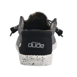 Heydude Men's Hey Dude Wally Sox Black And White Casual Shoe 8 Heydude Men's Hey Dude Wally Sox Black And White Casual Shoe -Ariat Sales Store 110354912 4