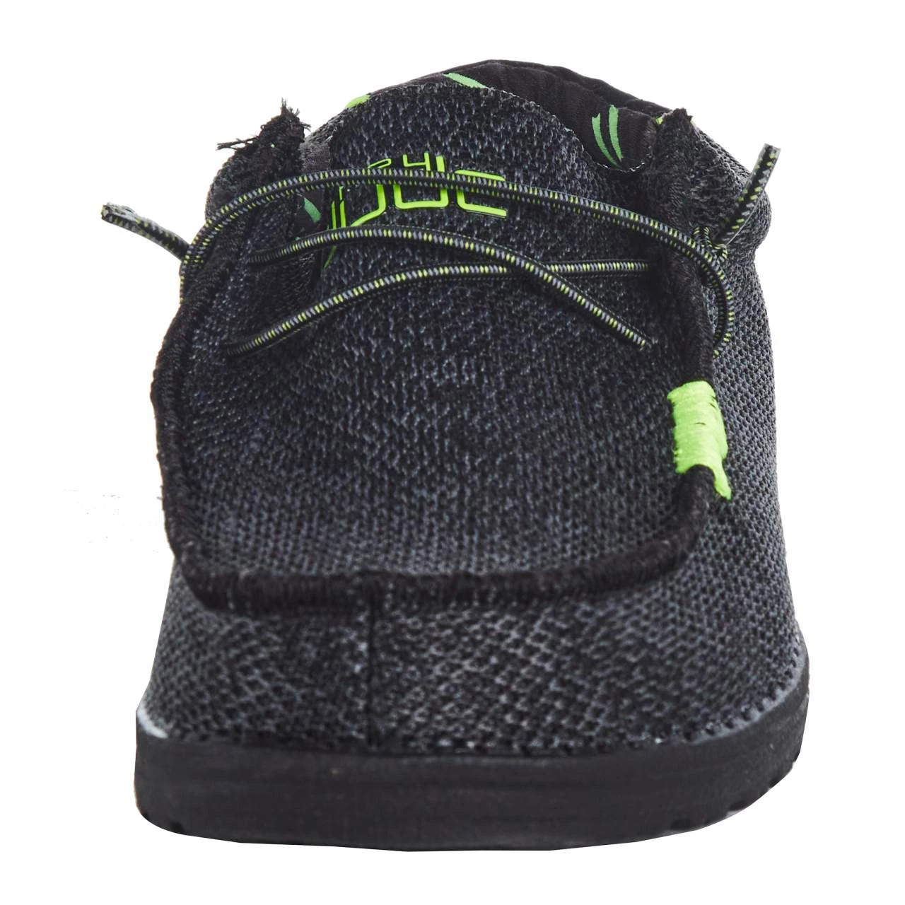 Heydude Mens Hey Dude Wally Sox Neon Lime 2 Heydude Mens Hey Dude Wally Sox Neon Lime - Image 2