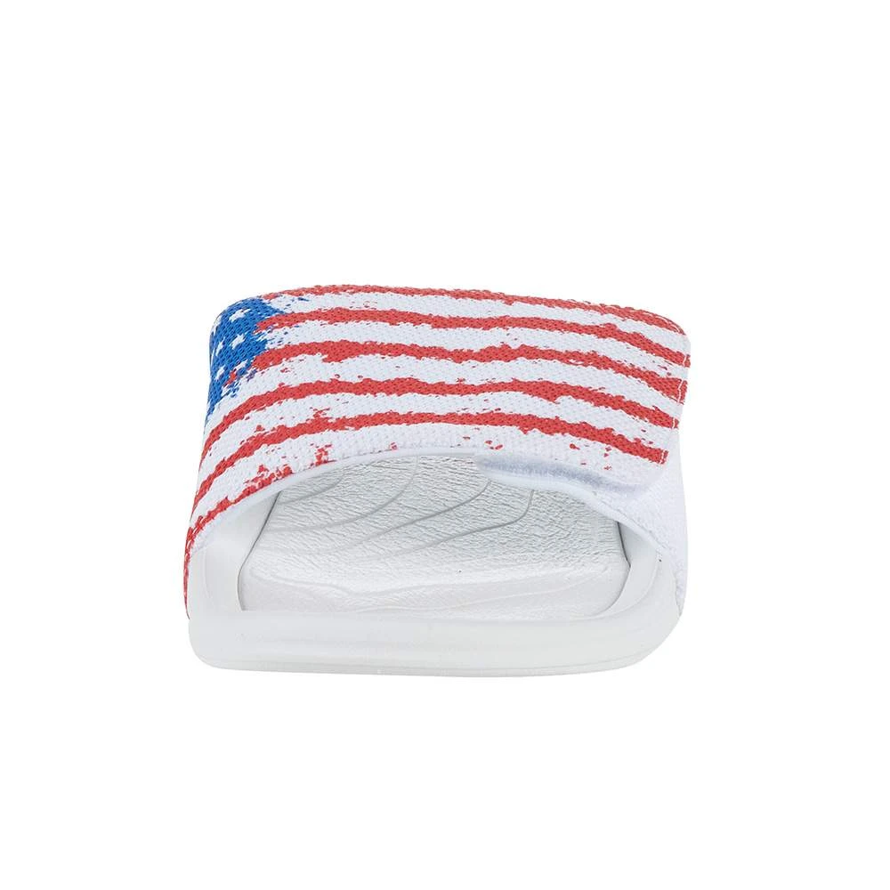 Heydude Men`s Hey Dude White Phoenix Flag Slide 2 Heydude Men`s Hey Dude White Phoenix Flag Slide - Image 2