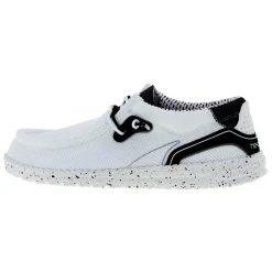 Heydude Men`s Hey Dude Wally Hawk White Black 7 Heydude Men`s Hey Dude Wally Hawk White Black -Ariat Sales Store 112250178 03
