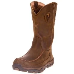 Twisted X Men's Distressed Saddle Soft Toe Hiker Boot