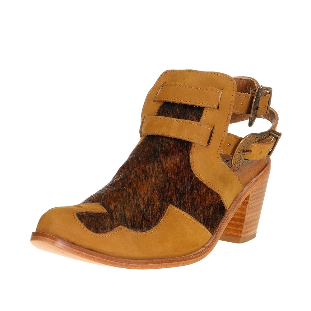 Agavesky Women`s Annie Mustard Bootie 1 Agavesky Women`s Annie Mustard Bootie