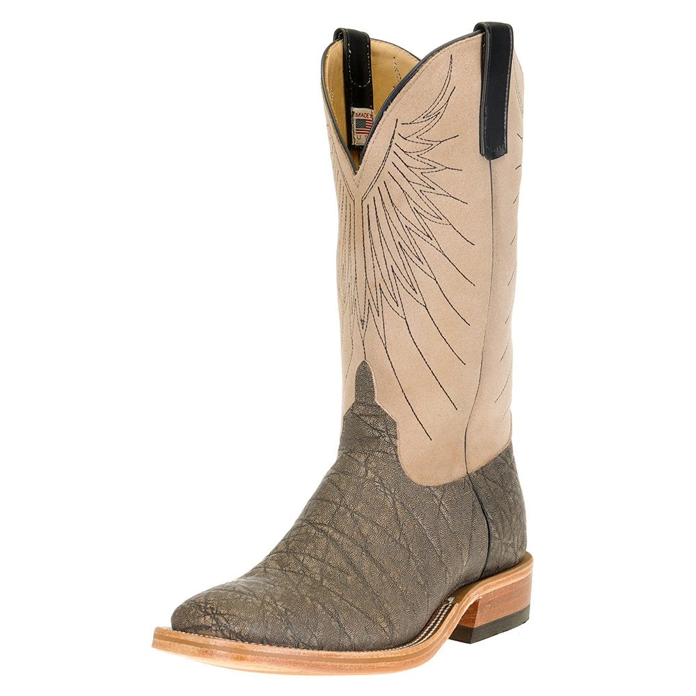 Anderson Bean Men's Bone Wash Out Elephant 13in. Tan Lickity Split Top Boot 1 Anderson Bean Men's Bone Wash Out Elephant 13in. Tan Lickity Split Top Boot