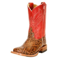 Anderson Bean Kids Elephant Print Red Top