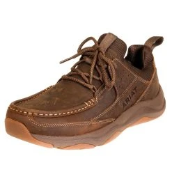 Ariat Men's Dozer Distressed Tan Lace Up Casual Shoe