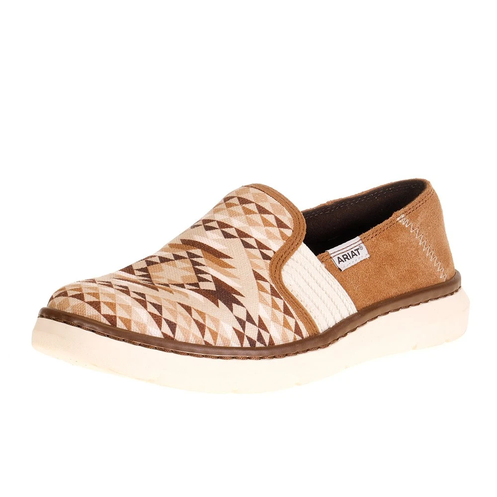 Womens Ariat Tan Diamond Aztec Ryder Casual 1 Womens Ariat Tan Diamond Aztec Ryder Casual
