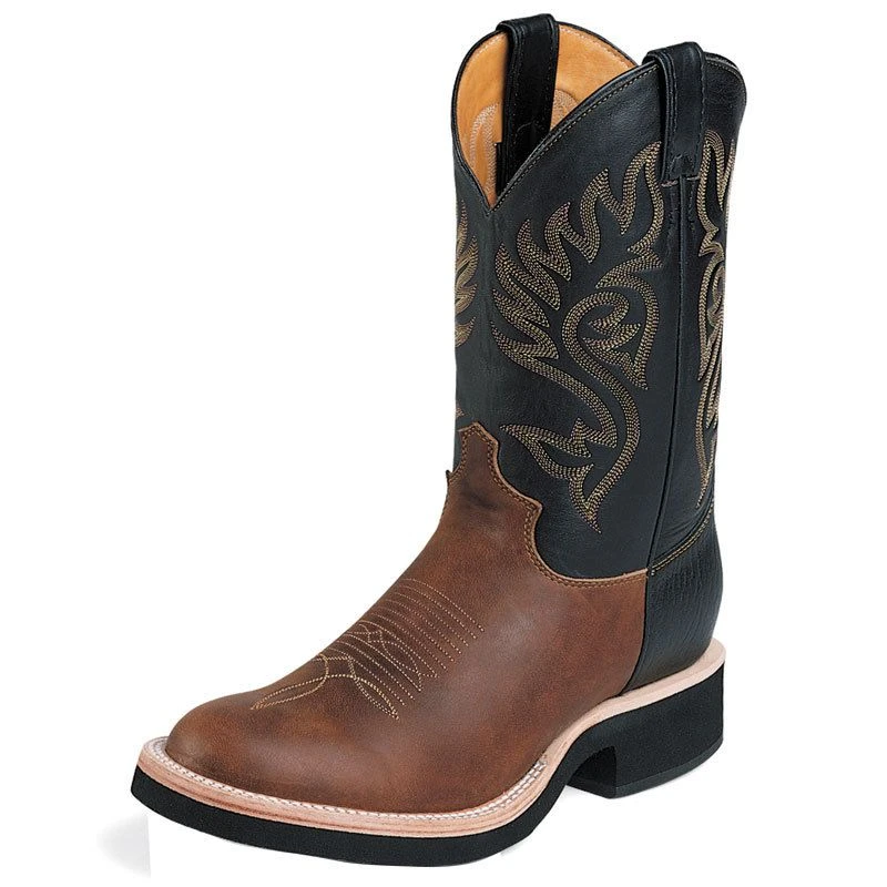 Justin Boots Men's Justin Coffee Westerner Cowboy Boots 1 Justin Boots Men's Justin Coffee Westerner Cowboy Boots