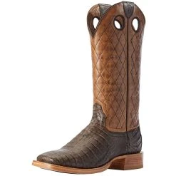 Relentless By Ariat Men's Relentless Winner's Circle Chocolate Caiman Belly 13in. Tough Maple Top -Ariat Sales Store 116387 default l 3d522c2c 03cb 4f98 8de2 038cfd7e9856