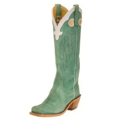 Anderson Bean Men's Anderson Bean Green Super Oil Reversed Roughout 15in. Green Reversed Top