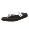 Corkys Footwear Women's Corkys Clover White Flip Flop