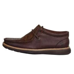 Stetson Men`s Oiled Brown Distressed Bullhide Lace Up Casual Shoe -Ariat Sales Store 12 020 2050 0121 3