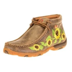 Twisted X Women's Sunflower Driving Moc