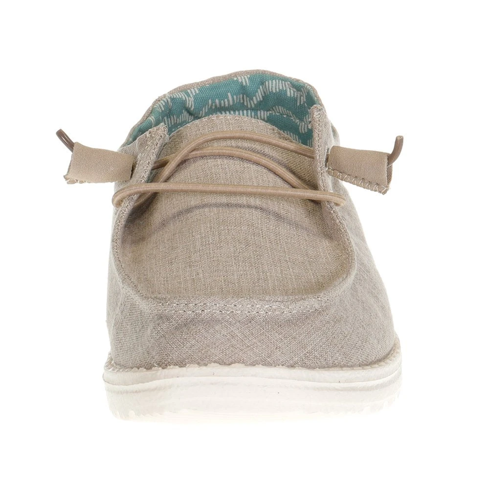 Hey Dude Women's Wendy Chambray Beige 3 Hey Dude Women's Wendy Chambray Beige - Image 3