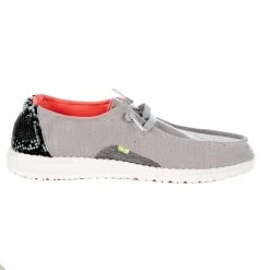 Heydude Womens Wendy Python Steel Grey Casual -Ariat Sales Store 121413190 5