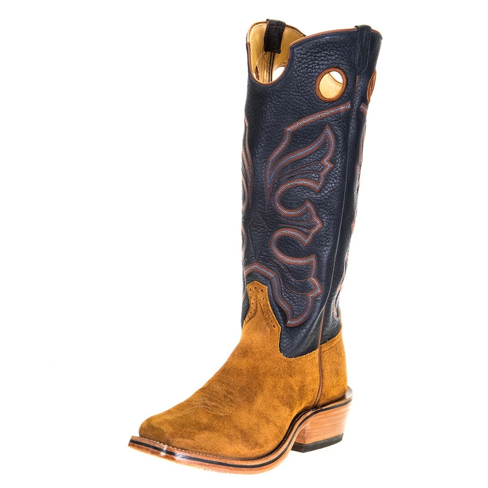 Rios Of Mercedes Men's Ride Ready Rust Crazy Horse Roughout 15in. Navy Bulldozer Top Boot 1 Rios Of Mercedes Men's Ride Ready Rust Crazy Horse Roughout 15in. Navy Bulldozer Top Boot
