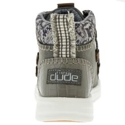 Heydude Women`s Hey Dude Eloise Recycled Leather Granite Casual -Ariat Sales Store 121893390 04