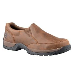 Roper Footwear Mens Canter Brown Leather Casual Shoe