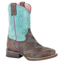 Roper Kids Roper Zig Zag Square Toe Cowgirl Boot