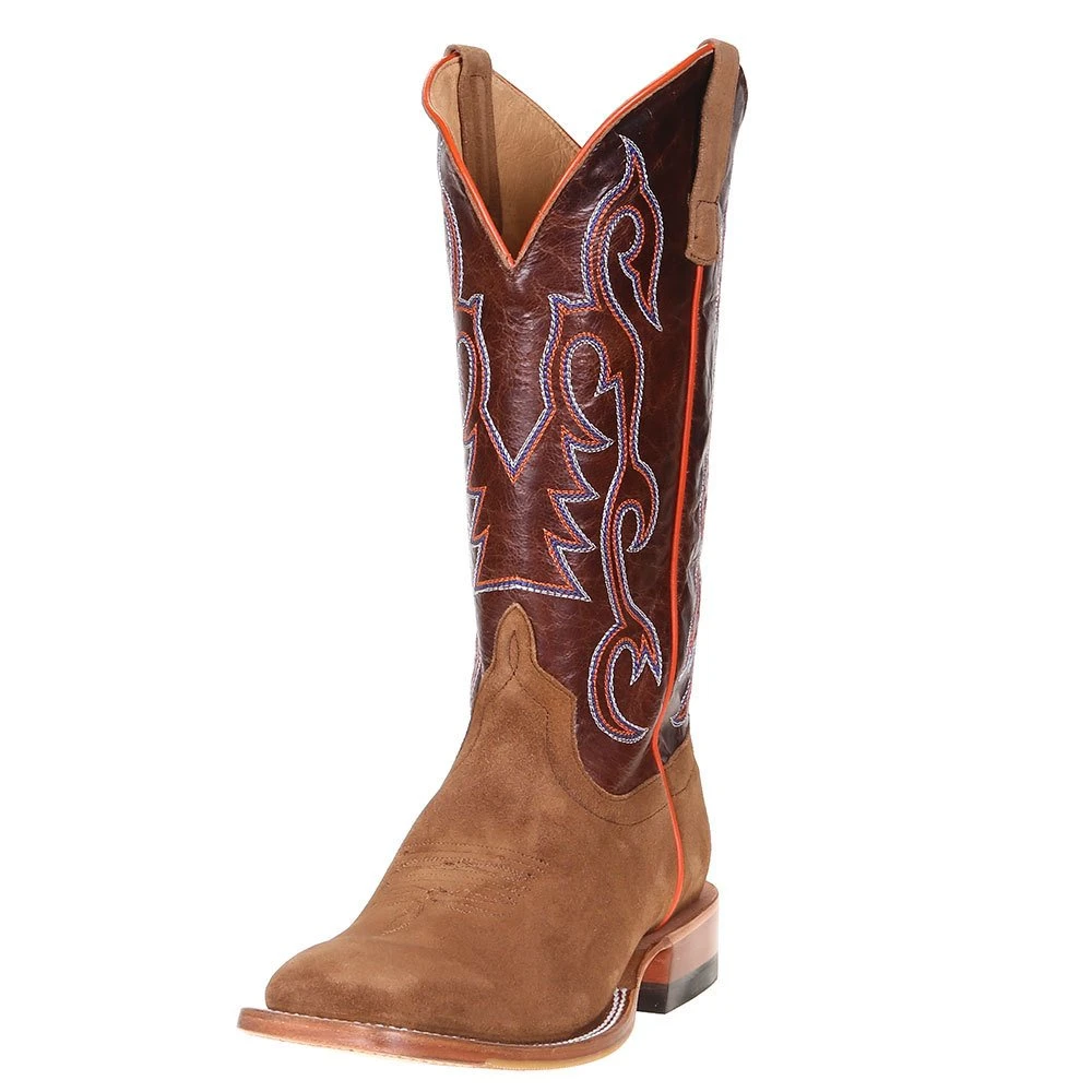 Horsepower Men's Camel Growler Roughout 13in. Chocolate Crush Top Boot 1 Horsepower Men's Camel Growler Roughout 13in. Chocolate Crush Top Boot